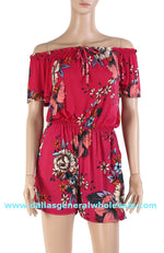 Floral Rompers Wholesale