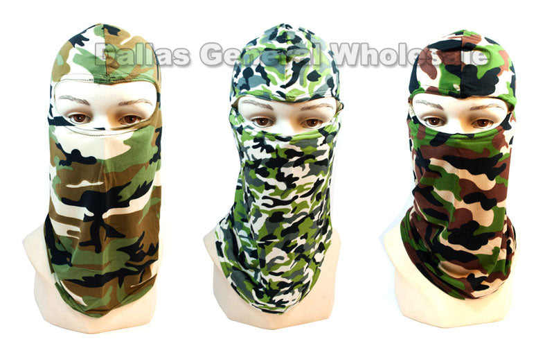 Camouflage Outdoors Masks Balaclava Wholesale - Dallas General Wholesale