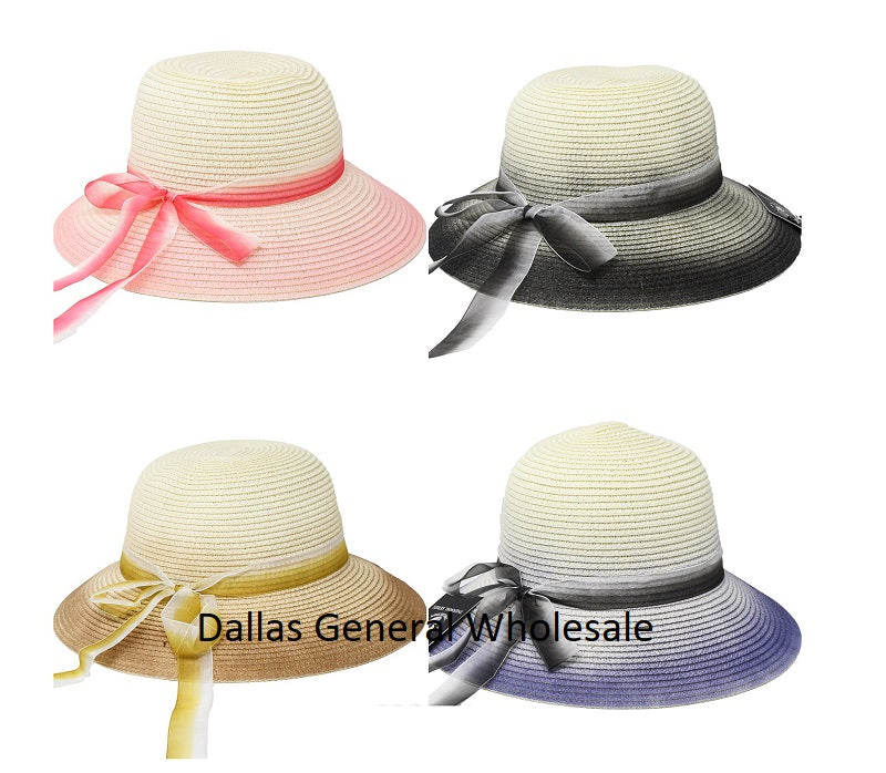 Cute Ladies Straw Buckets Hats Wholesale