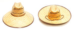 Vented Foldable Wide Brim Sombrero Straw Hats - Dallas General Wholesale