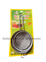 3 Pieces Stainless Steel Fine Mesh Strainer Set Wholesale