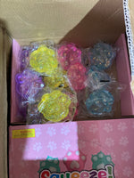 Glitter Cat Paw Squeeze Squishy Toys Wholesale