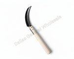 Apolex 13" Serrated Sickle with Wood Handle Wholesale