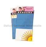 Argentina Flag Bandana Wholesale (22" x 22")