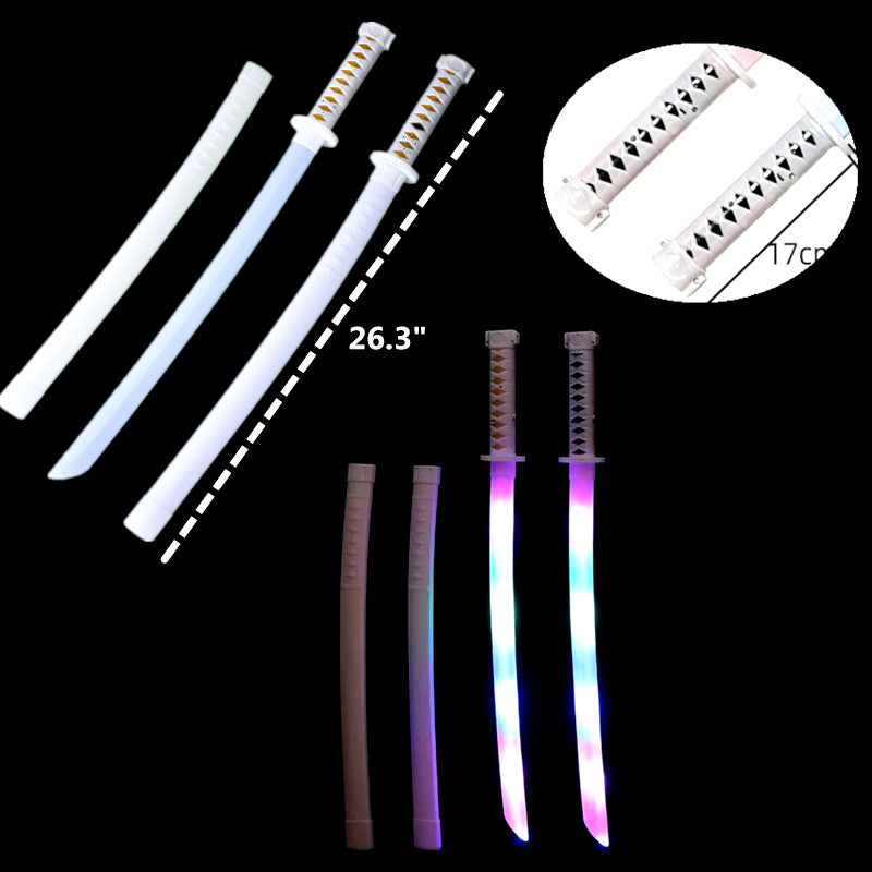 Toy Glowing Light Up Toy Ninja Swords Wholesale