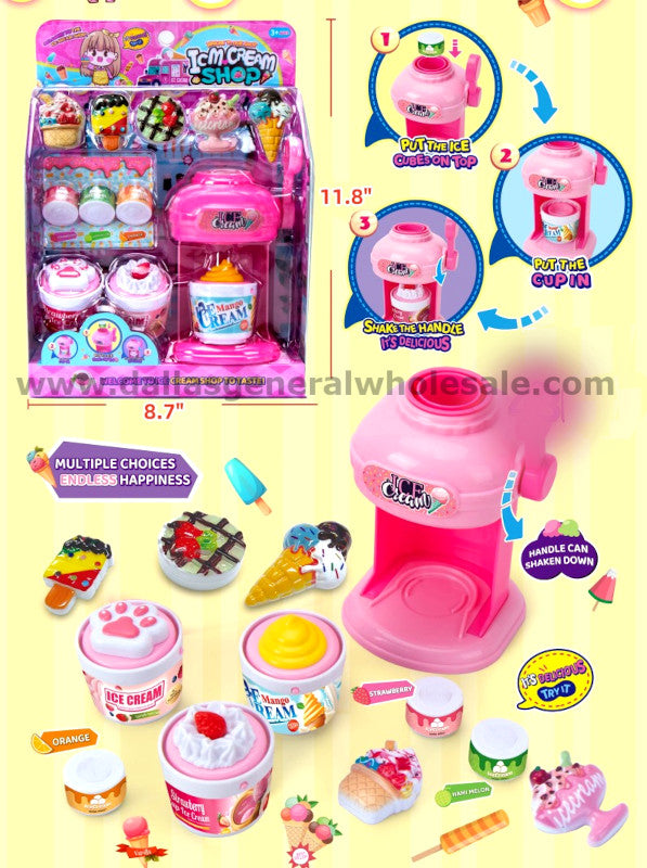 Toy Ice Creams Shop Play Set Wholesale