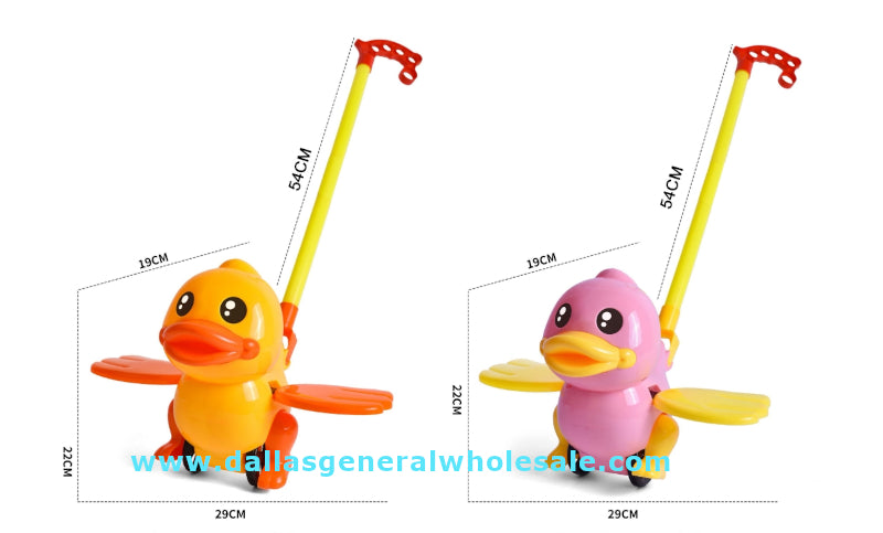 Cute Ducks Push Walking Toys Wholesale