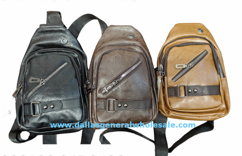 Adults Faux Leather Crossbody Bags Wholesale