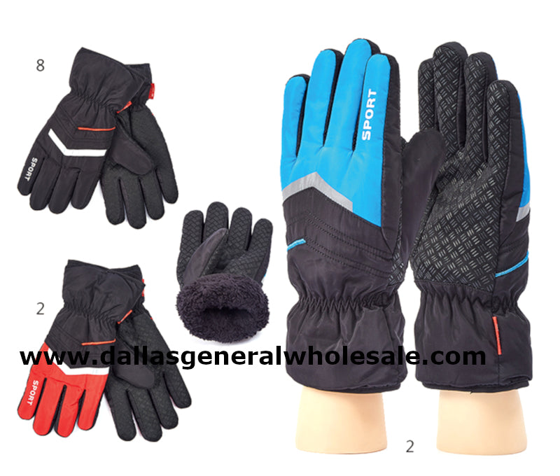 Men Insulated Sports Gloves Wholesale
