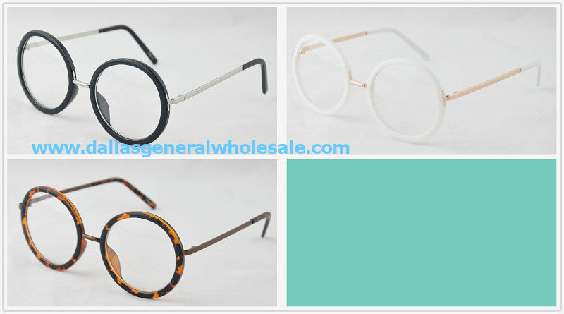 Round Clear Lens Glasses Wholesale