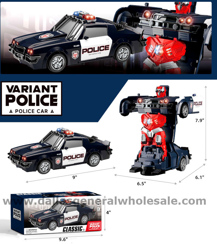 Electronic Toy Robot Police Cars Wholesale