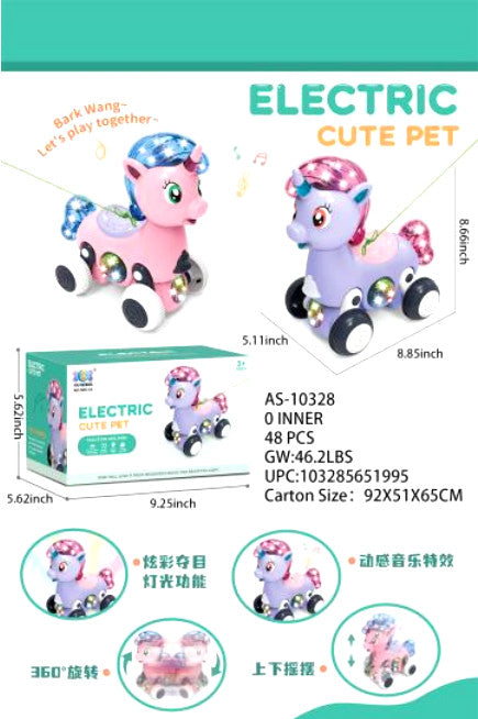 Electronic Toy Singing Unicorns Wholesale