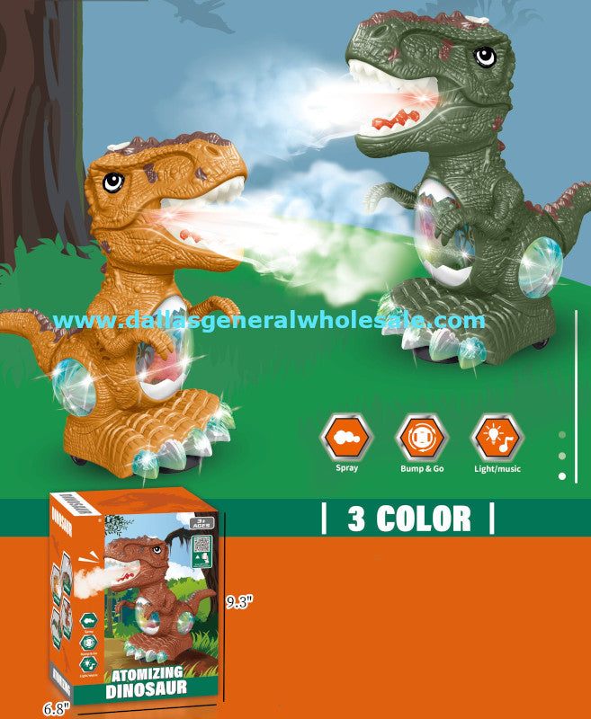 Toy Electronic Dinosaurs w/ Smoke Wholesale