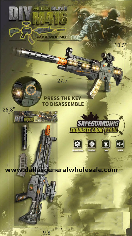 Electronic Toy 28" Machine Guns Wholesale