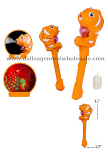 Carnival Toy Light Up Mist Spray Fish Wands Wholesale