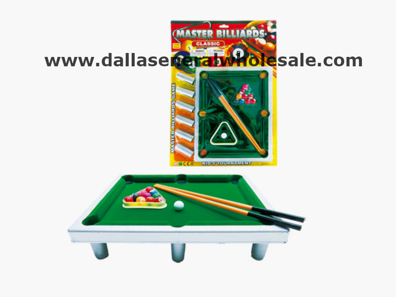 Table Top Billiards Pool Play Set Wholesale