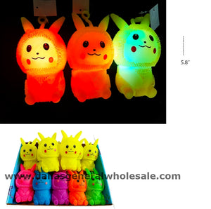 Carnival Light Up Squishy Puffer Balls Wholesale
