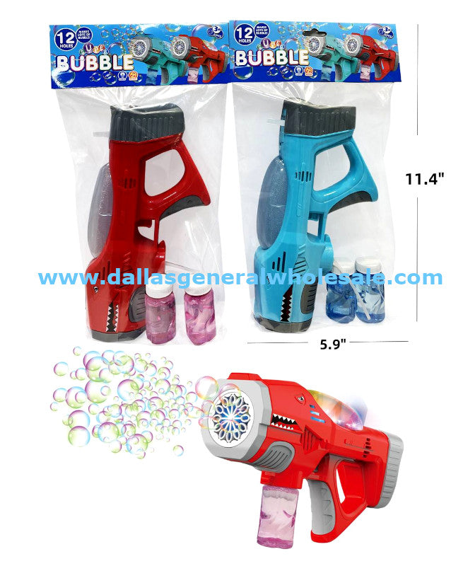 Shark Multi Hole Bubble Blaster Guns Wholesale
