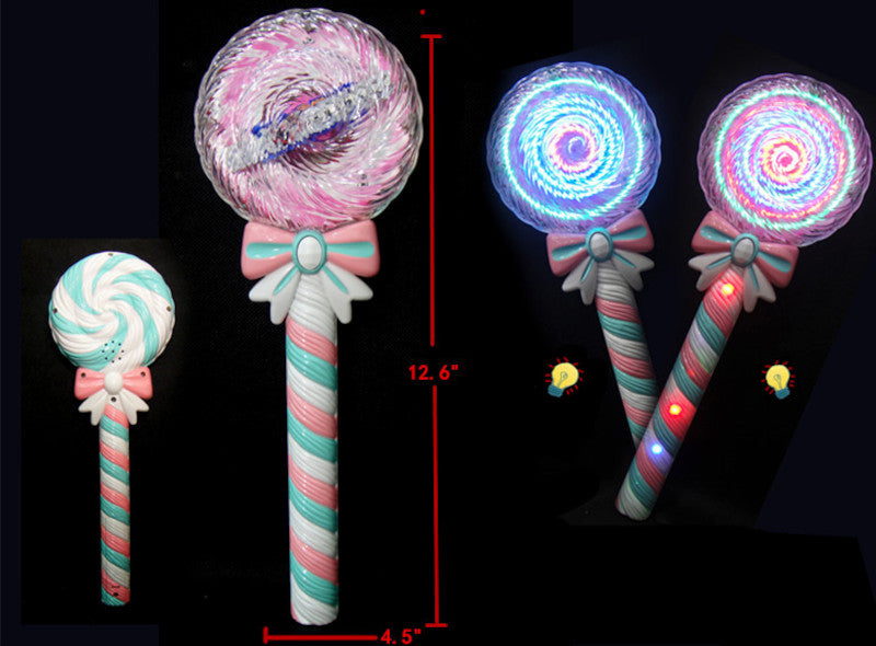 Carnival Toy Glowing Lollipop Wands Wholesale