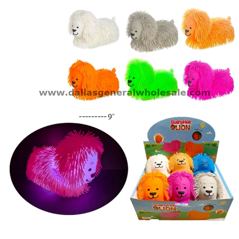 Toy Light Up Squishy Puppy Puffer Balls Wholesale
