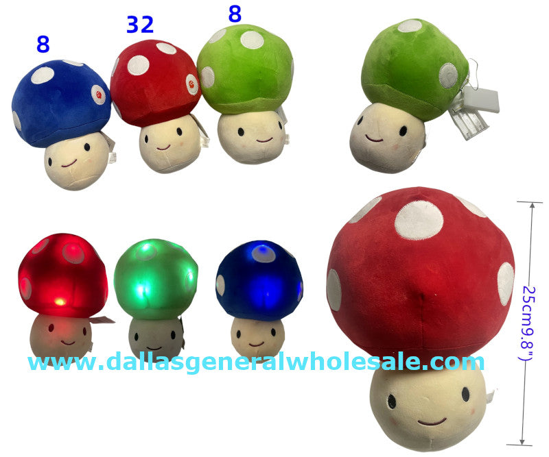 Light Up Toy Plush Mushrooms Wholesale