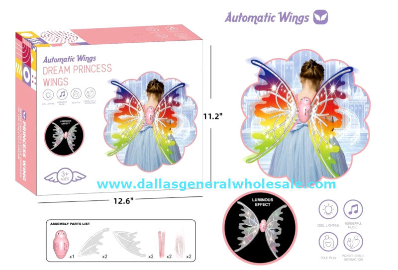 Novelty Light Up Fairy Wings Wholesale
