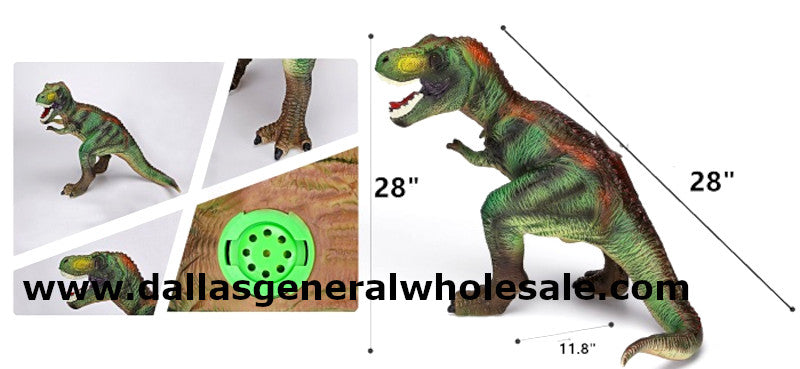 28" Giant PVC T-Rex Toy Wholesale