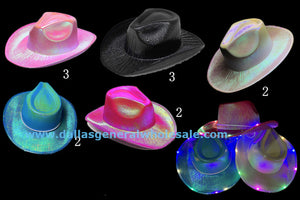 Novelty Light Up Cowboy Hats Wholesale