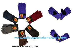 Ladies Fleece Casual Gloves Wholesale