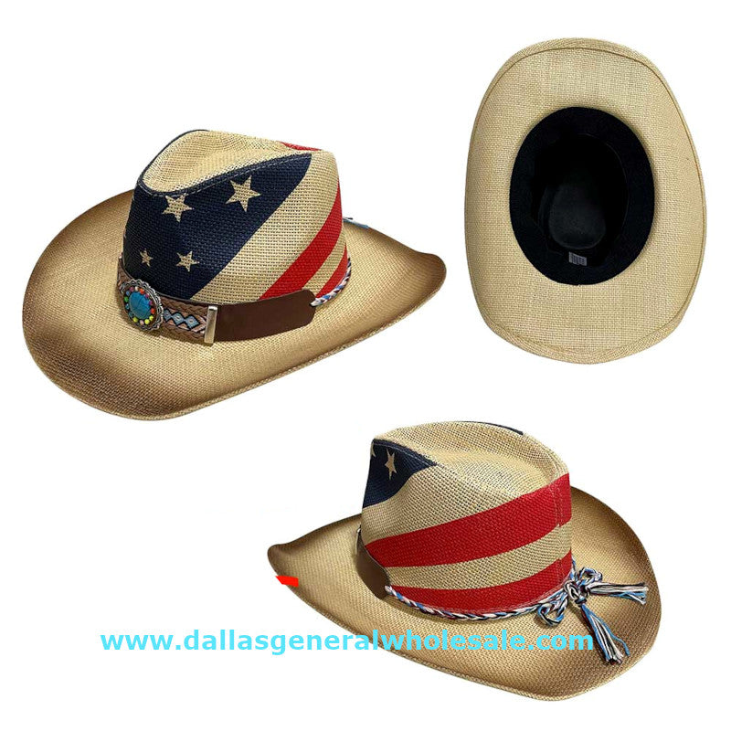 USA Turquoise Harden Cowboy Hats Wholesale
