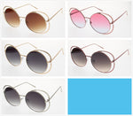 Round Lenses Metal Sunglasses Wholesale
