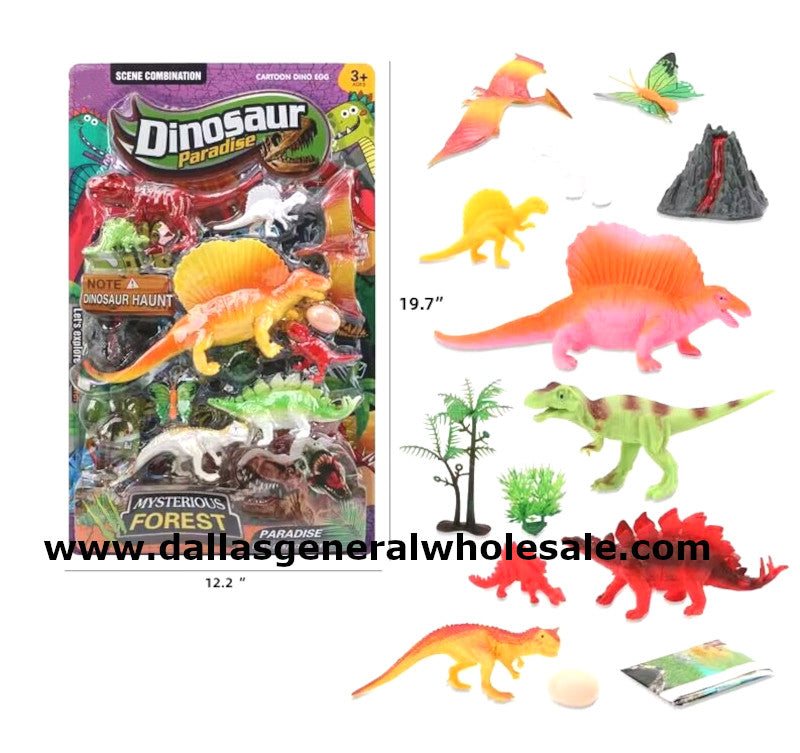 Cardboard Toy Dinosaurs Play Sets Wholesale