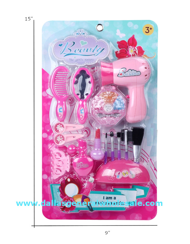 16PC Girls Cardboard Display Toy Make Up Set Wholesale