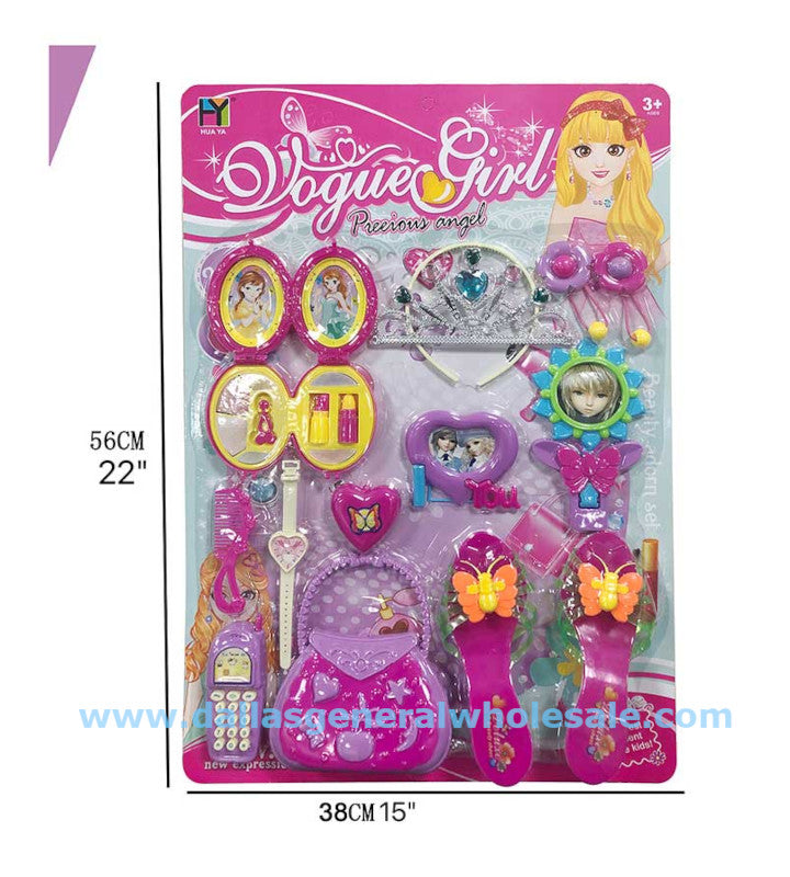 16PC Fashion Accessory Toy Play Sets Wholesale