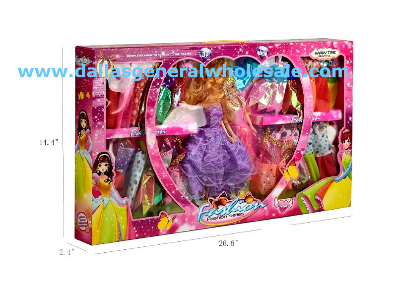 Toy Princess Doll Pretend Play Closet Set Wholesale
