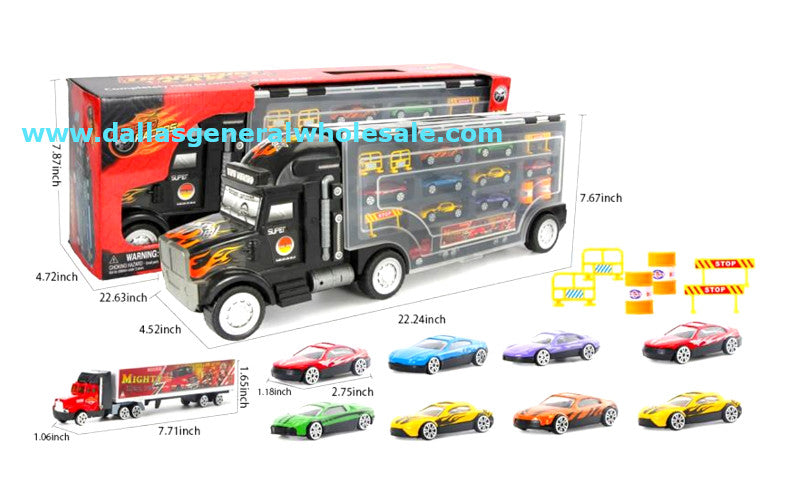 Toy Inertia 16PC Truck Set Wholesale