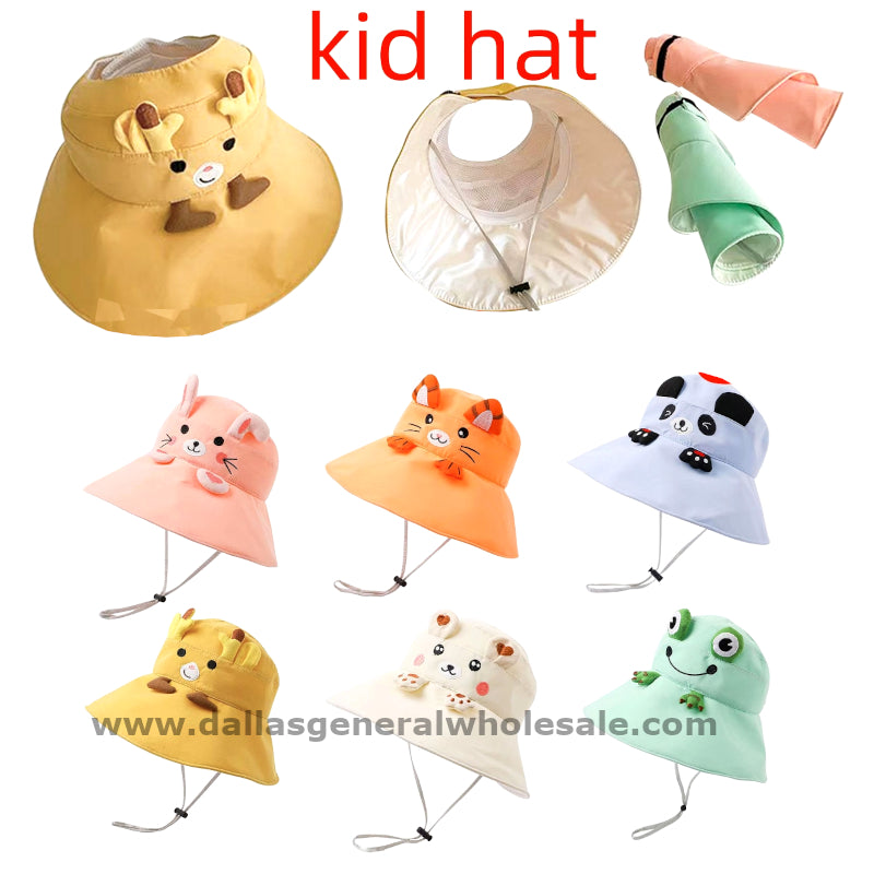 Children Foldable Sun Hats Wholesale
