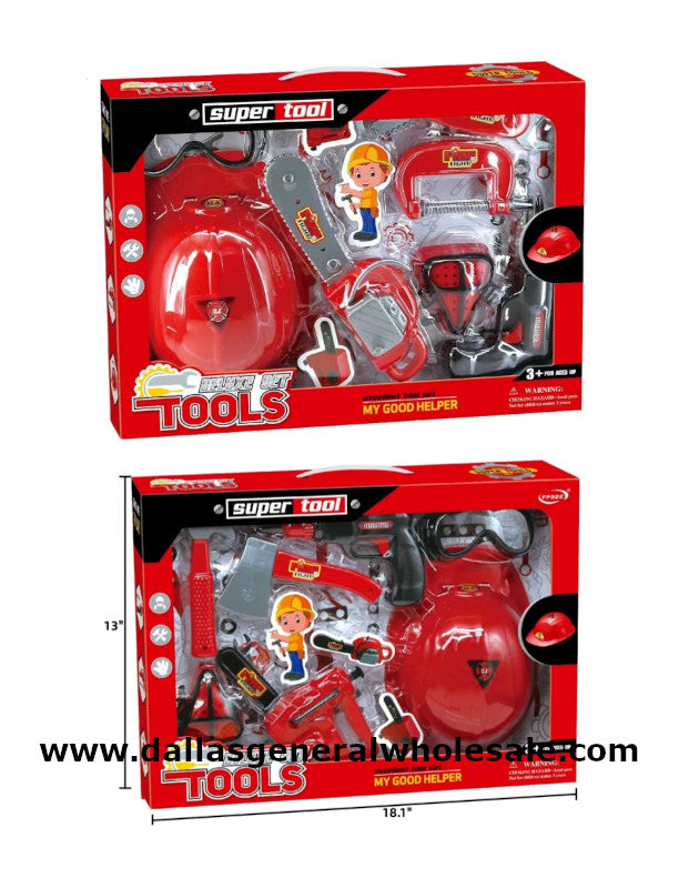Fire Fighter Super Tools Play Set Wholesale