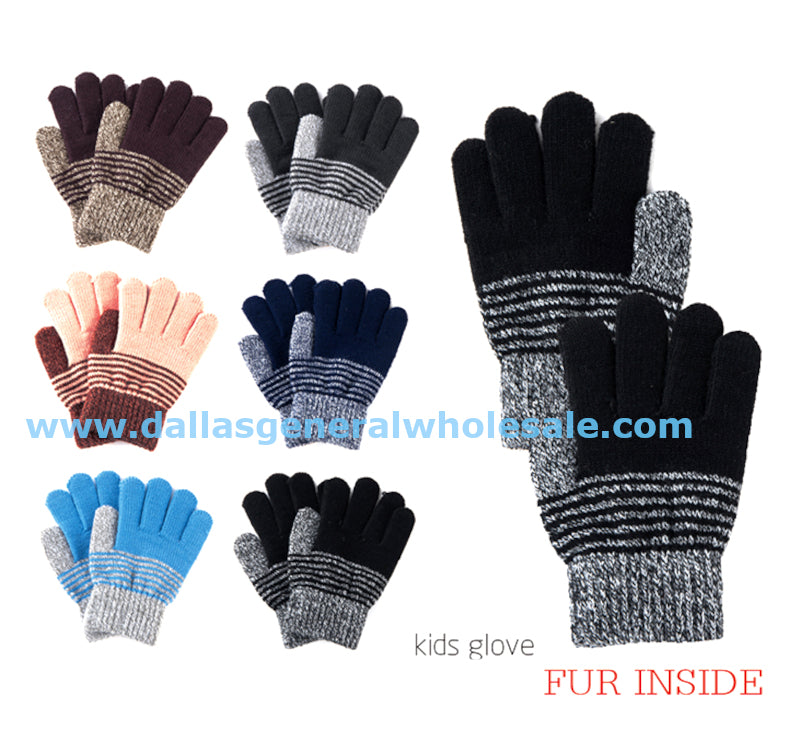 Little Boys Thermal Insulated Gloves Wholesale