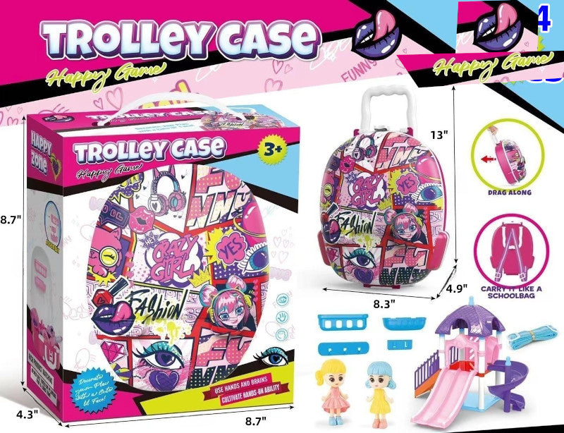 Toy Beauty 2-in-1 Backpack & Luggage Set Wholesale