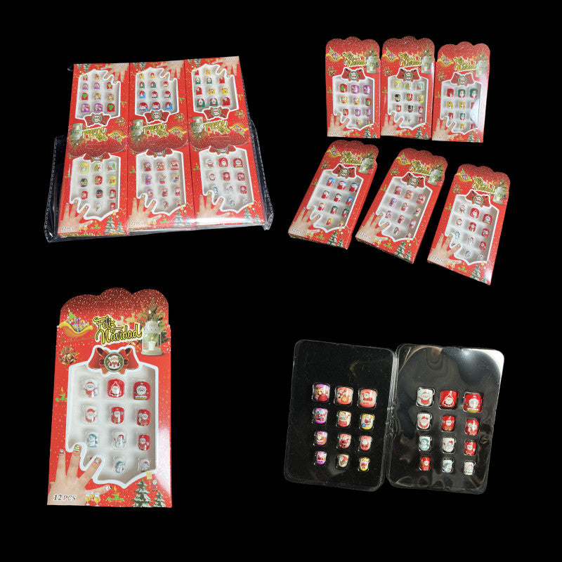 Little Girls Cute Fake Nails Set Wholesale