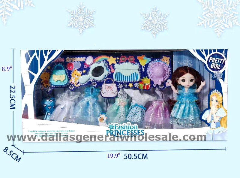 Toy Snow Princess Dolls Play Set Wholesale