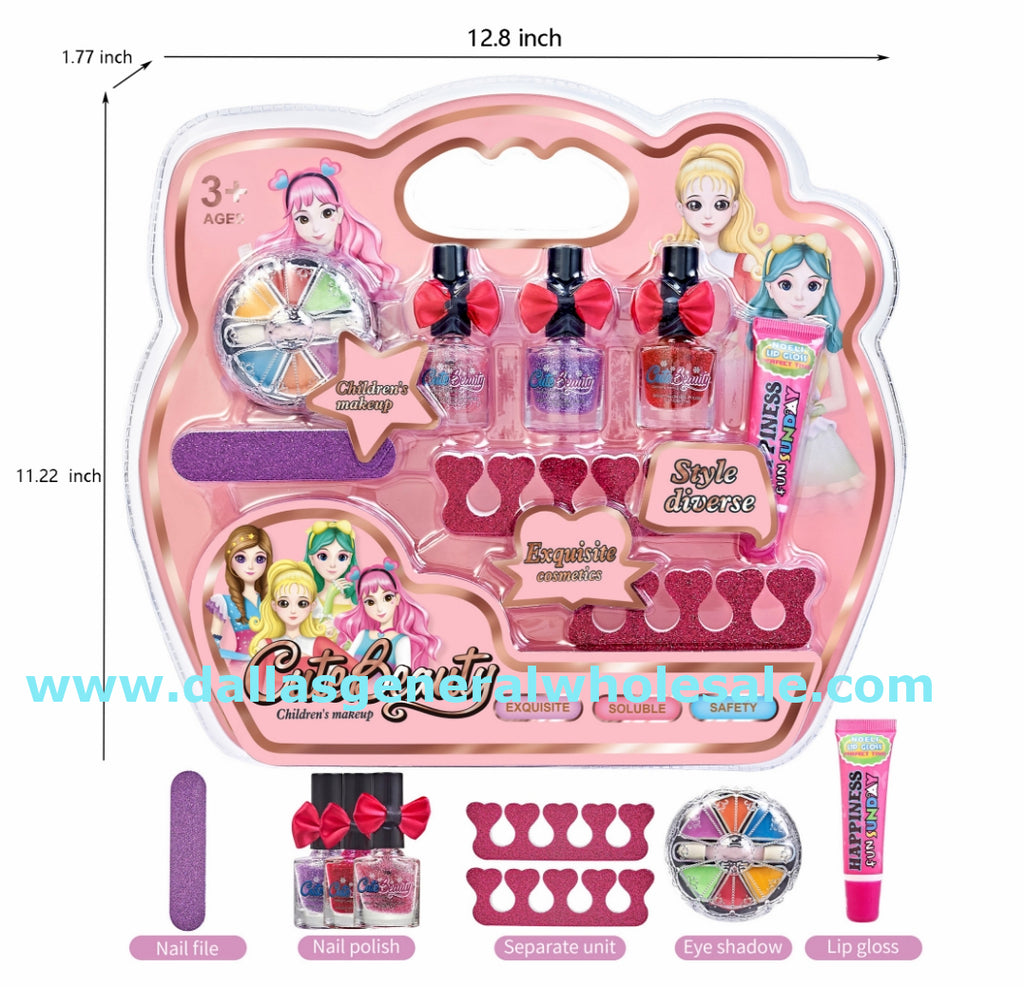 Toy Glitter Nail Polish Pallets Wholesale
