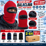 Winter 1 Hole Thermal Beanie Masks Balaclava Wholesale