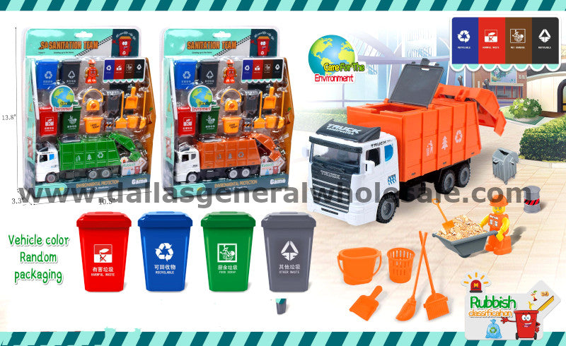 Toy City Recycle Pick Up Play Set Wholesale