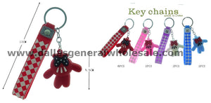 Adorable 3D PVC Mickey Mouse Keychains Wholesale