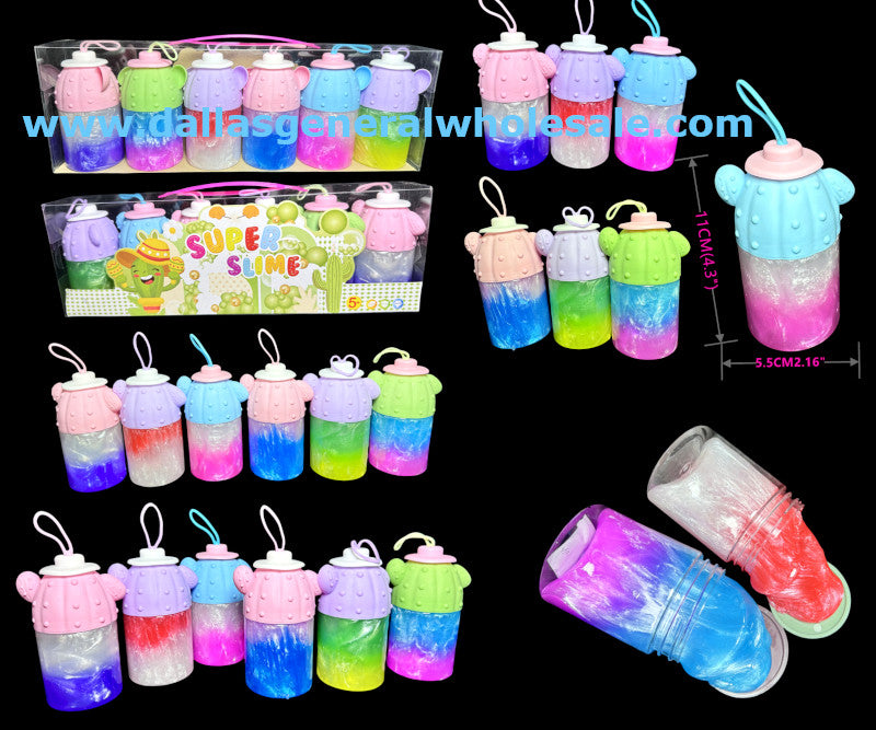Novelty Cute Cactus Slimes Wholesale