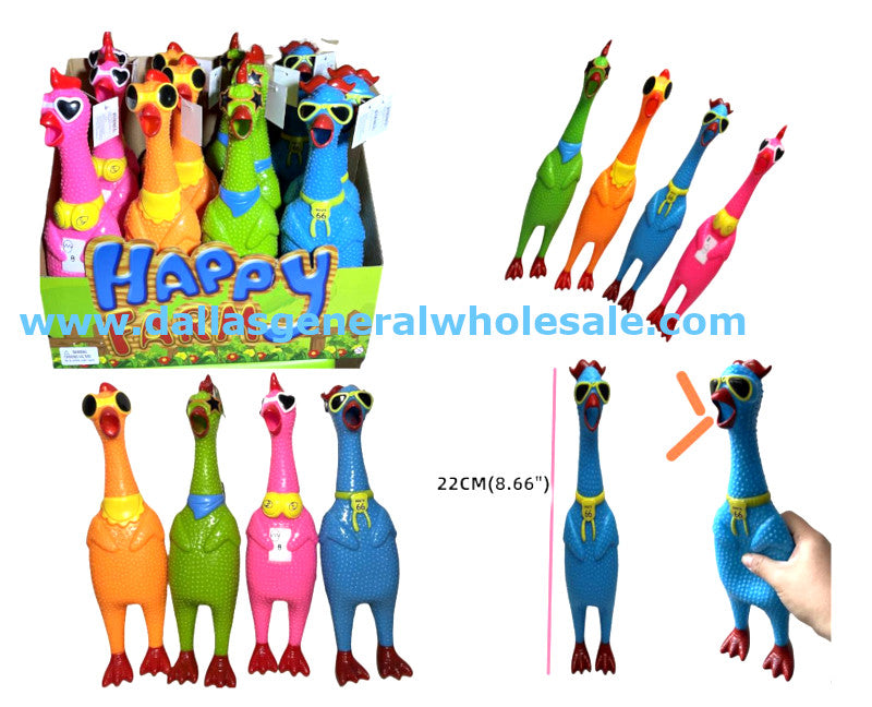 Toy Squeaky Chickens Wholesale
