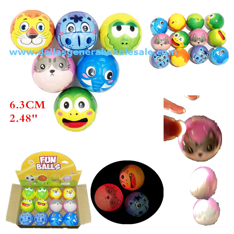 Novelty Toy Light Up Bounce Water Balls Wholesale