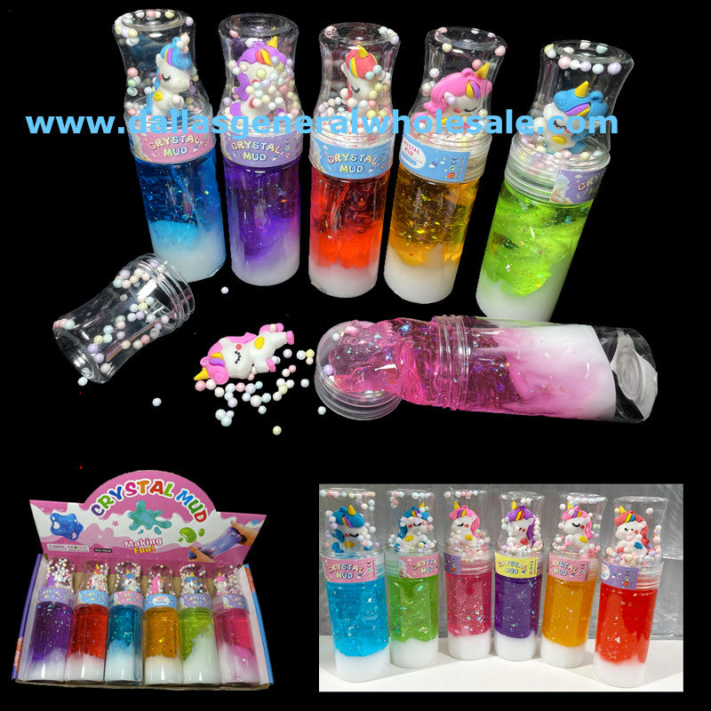 Novelty Unicorn Crystal Slimes Wholesale